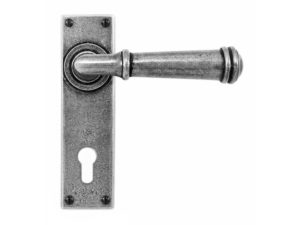 Finesse door handle with Pewter finish