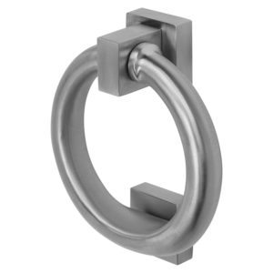 Coastal Classic Ring Door Knocker in Satin Stainless Steel