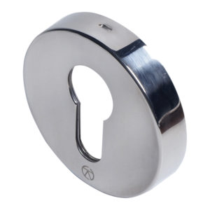 Coastal Classic Round Escutcheon in Polished Stainless Steel