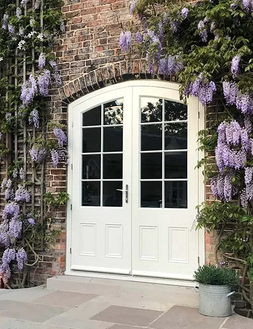 Wooden-Doors-York Custom wooden front door with traditional design Yorkshire