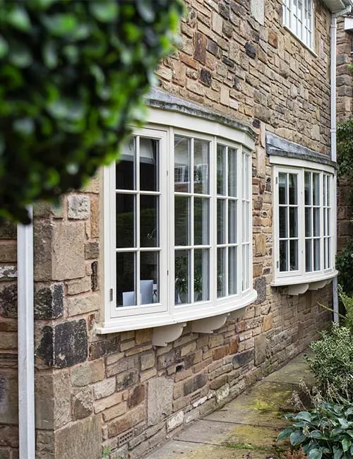 Wooden-Windows-York Bespoke timber sash windows installed in period property York